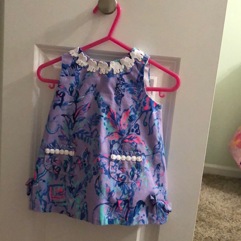 Lilly Pulitzer baby dress with diaper cover